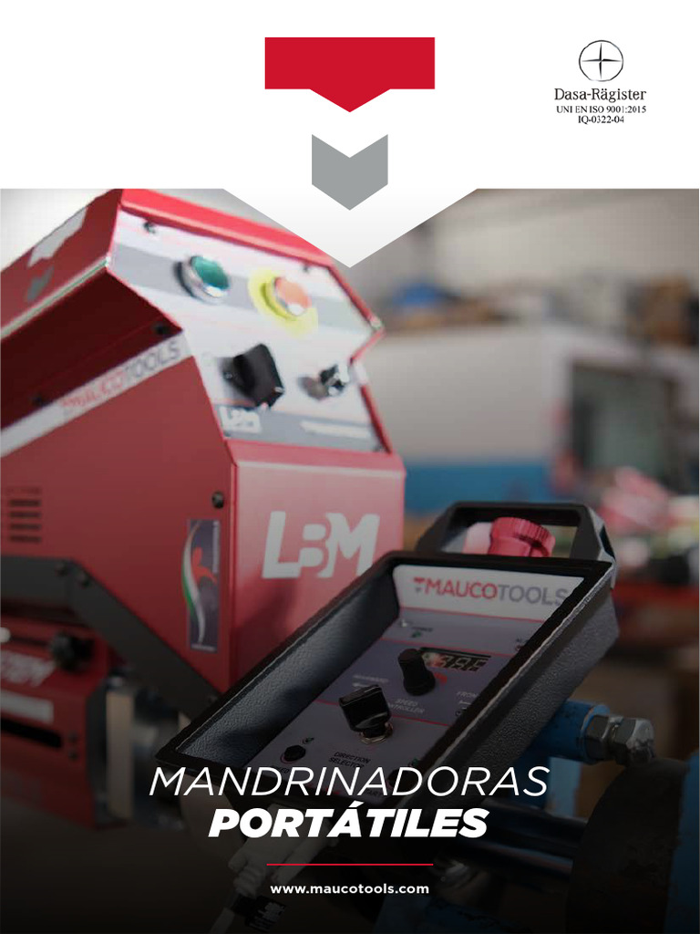 Mandrinadora Portátil LBM-400 DUAL SYSTEM | PDF | Bienes manufacturados ...