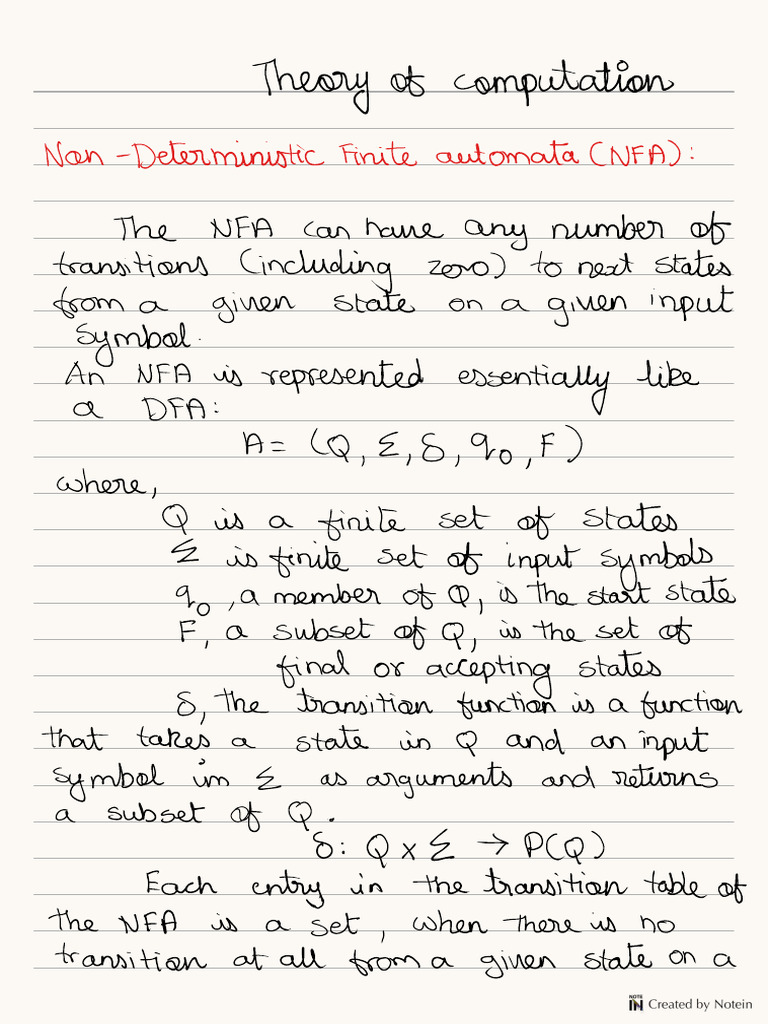 Nfa And Conversion Pdf
