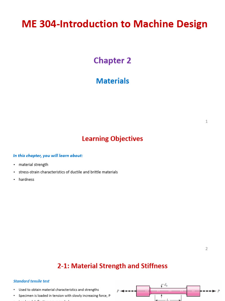 Lecture 2-Chapter 2 %282%29 | PDF | Deformation (Engineering ...