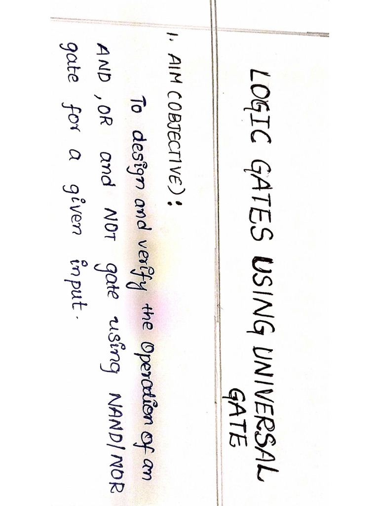 DLD Exp 1 | PDF