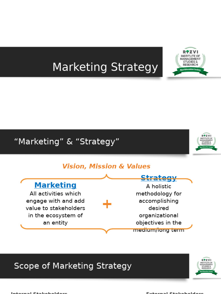 Comprehensive Marketing Strategy Guide | PDF | Marketing | Brand
