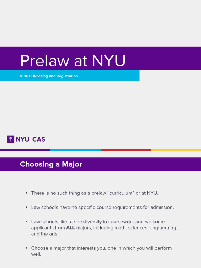 NYU Prelaw: Your Path to Law School | PDF