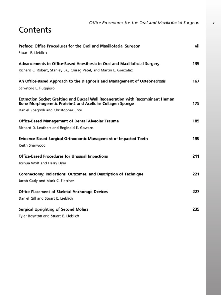 Office Procedures in Oral Surgery | PDF | Science & Mathematics