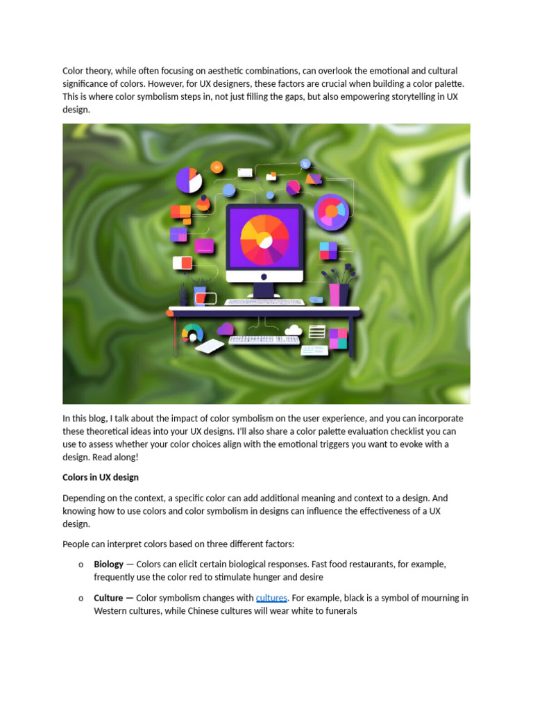 Color theory | PDF | Color | User Experience