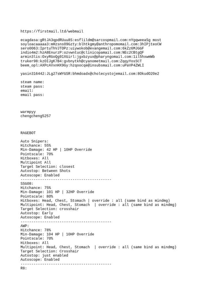 CS2 Account Configuration Guide | PDF
