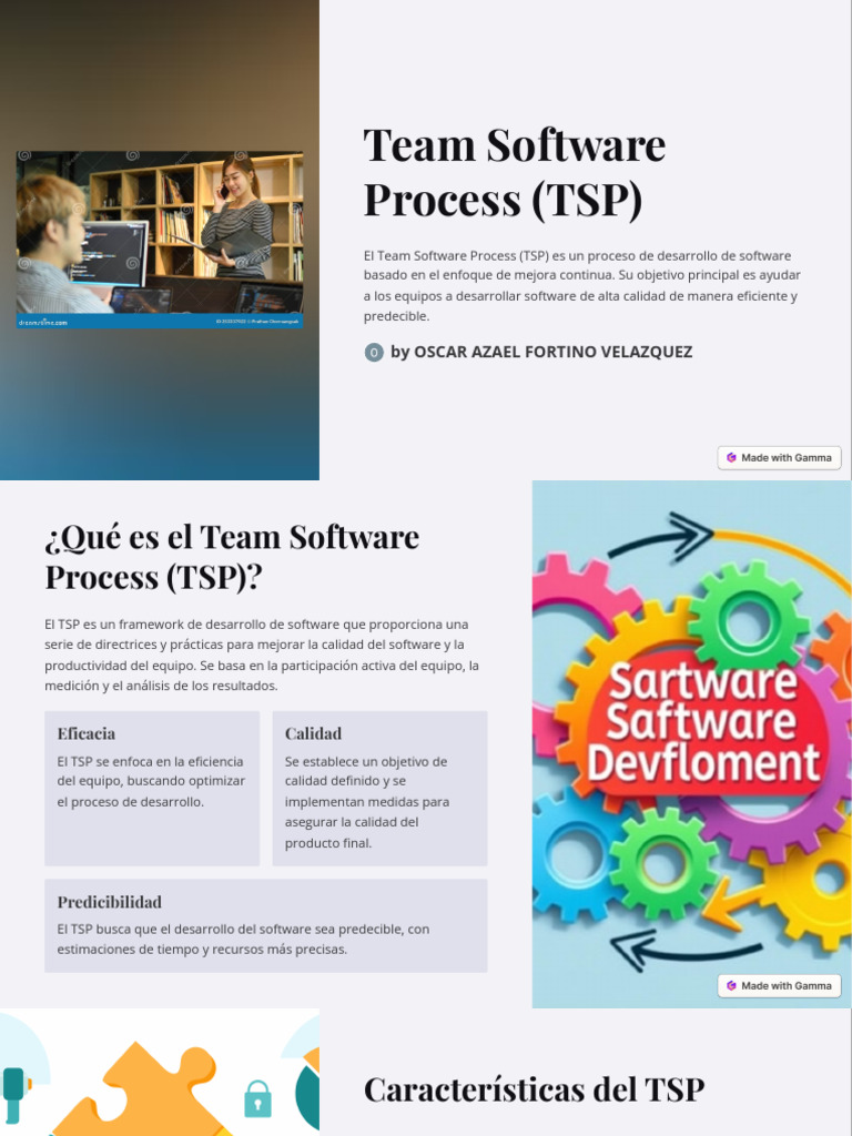Team Software Process TSP | PDF | Software | Ingeniería de software