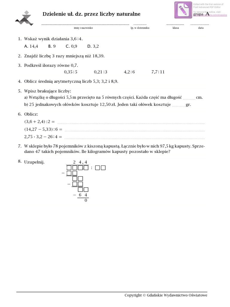 dzielenie-ulamkow-dziesietnych-przez-liczby-naturalne-test-pdf