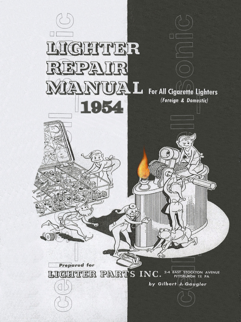 1954 Lighter Repair Manual | PDF