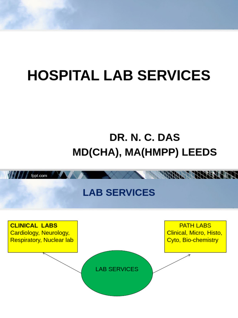 Hospital Lab Services | PDF | Laboratories | Hospital