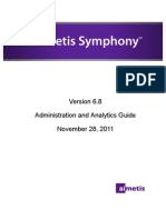 Aimetis Symphony Administration and Analytics Guide November 28 2011