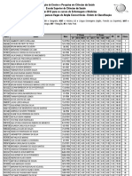 Resultado FINAL - Ampla Concorrência - Ordenado Por Classificação