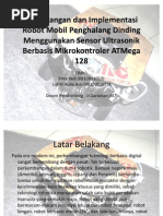 Download Perancangan Dan Implementasi Robot Mobil Cerdas Penghalang Dinding by Lhesuikx Chalil SN79092395 doc pdf