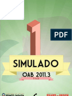 1 Simulado 2011.3