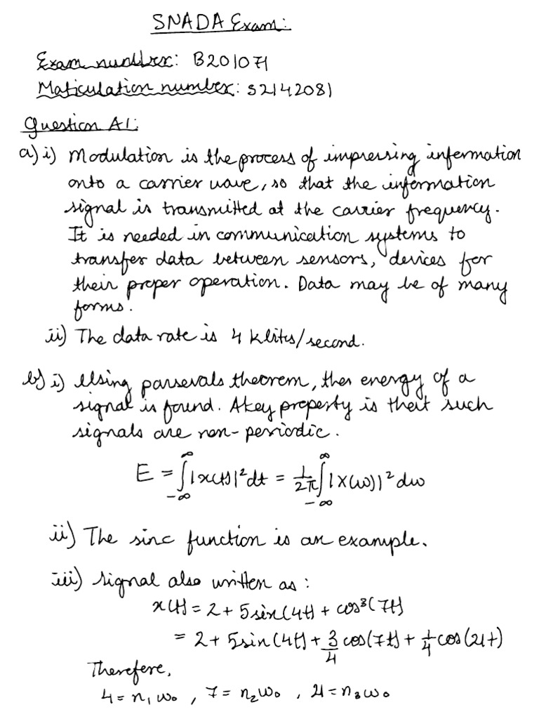 Exam Snada s2142081 | PDF