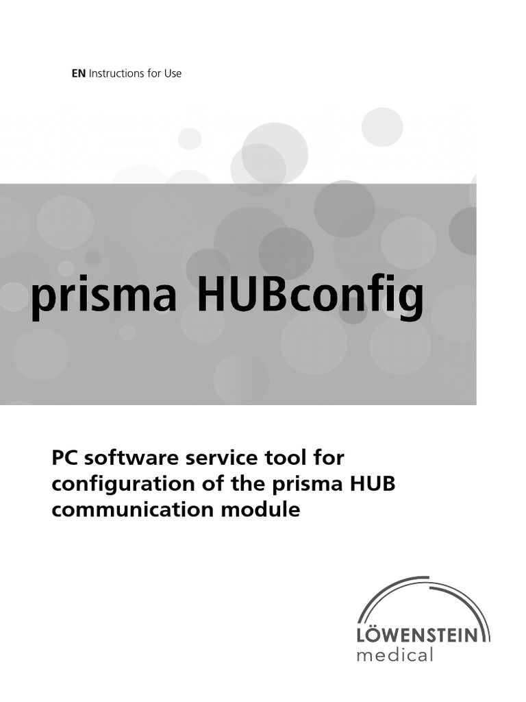 prisma HUBconfig User Guide | PDF | System Software | Software
