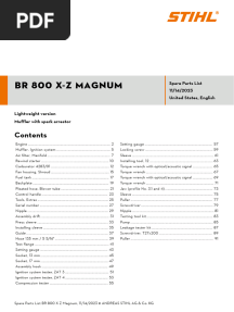 BR 800 X-Z Magnum: Spare Parts List United States, English 11/14/2023