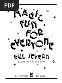 Bill Severn - Magic Fun For Everyone