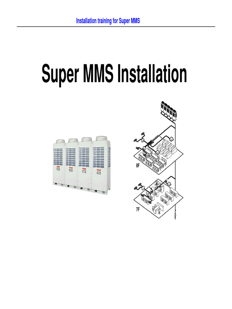 Super MMS Installation Training Guide | PDF | Manufactured Goods ...