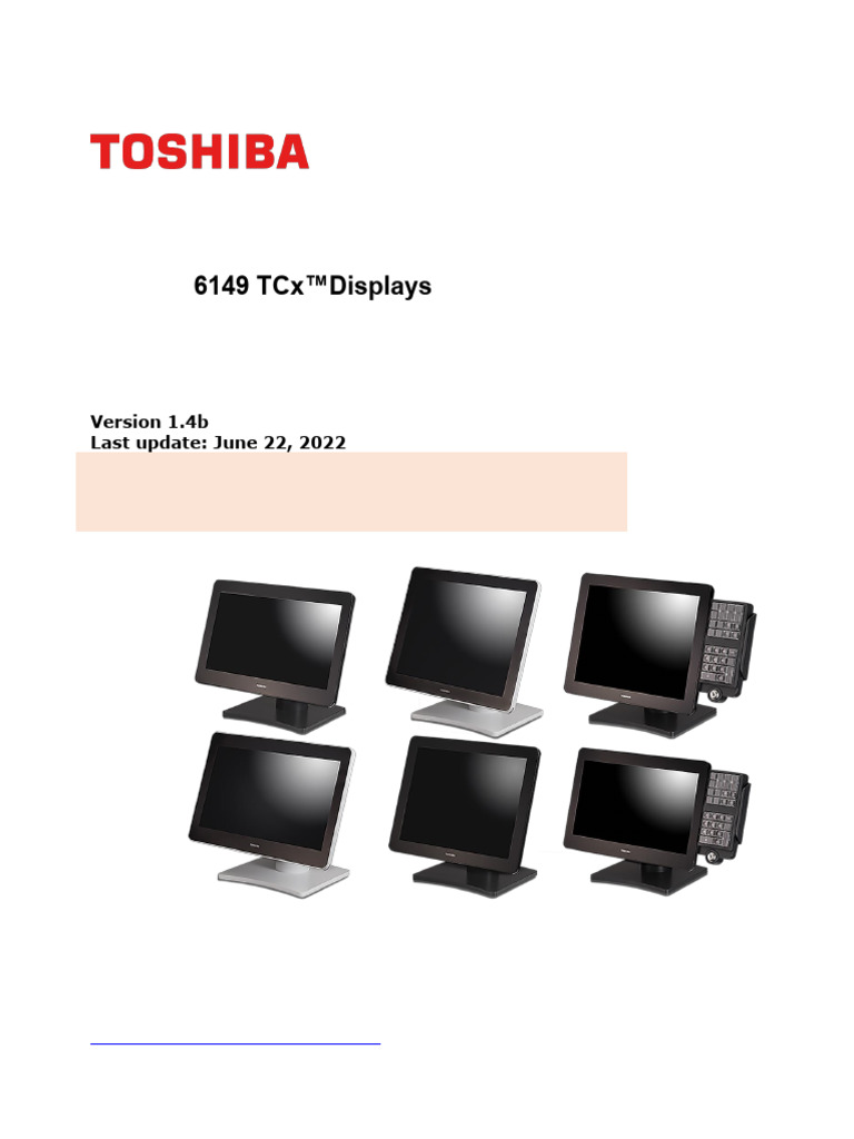 葉ページ1 Toshiba 6149 TCx Display Features Guide | PDF | Usb | Computer