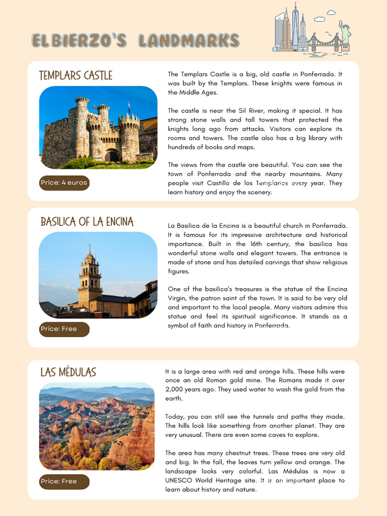 Landmarks Texts | PDF | Castle