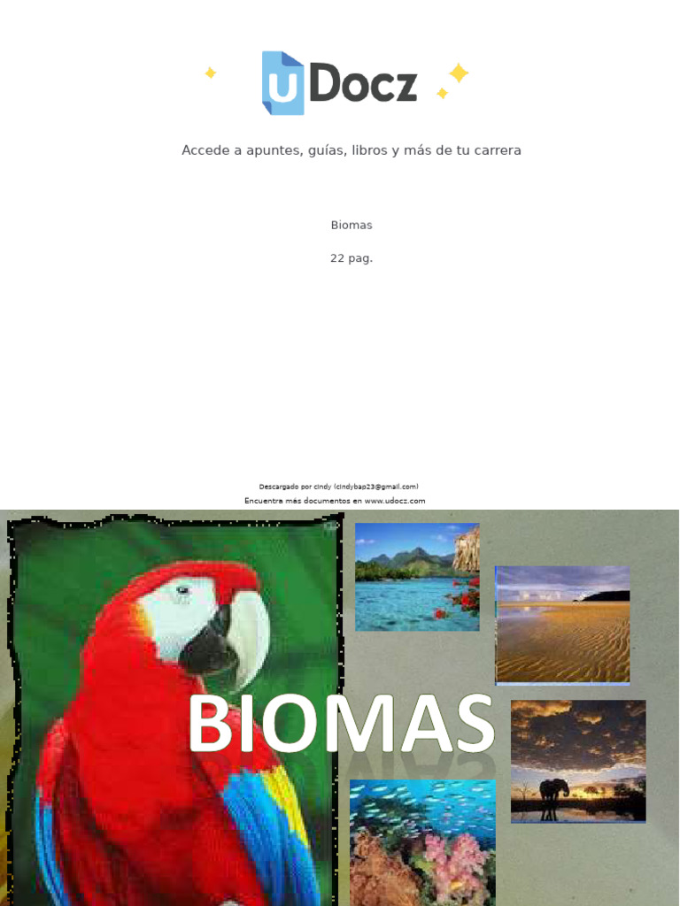 Guía Completa de Biomas y Ecosistemas | PDF | Desierto | Sabana