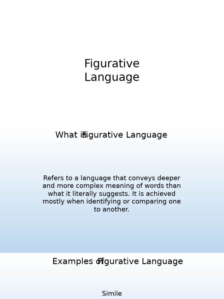 Grade 9 Figures of Speech Explained | PDF