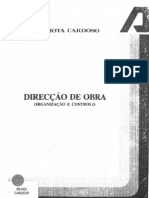 Direcção de Obra_J M Mota Cardoso