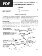 Exhaust System and Intake Manifold: Exhaust Ball Joint Coupling