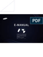 E-Manual TV Samsung