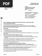 CT620 Notice of Correction Details | PDF | Payments | Personal Finance