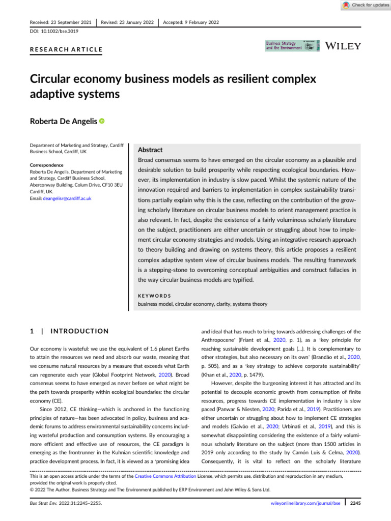 Picture of Circular Economy Business Models Explained | PDF | Sustainability ...