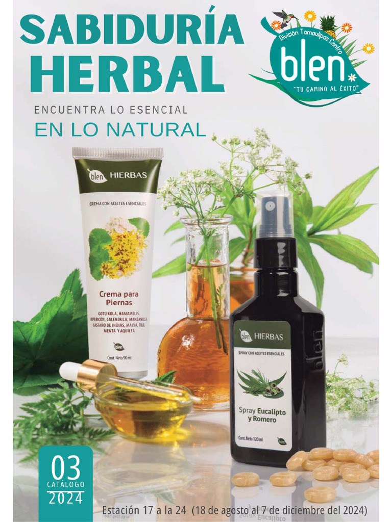 Catálogo de Agosto - Diciembre 2024 BLEN | PDF