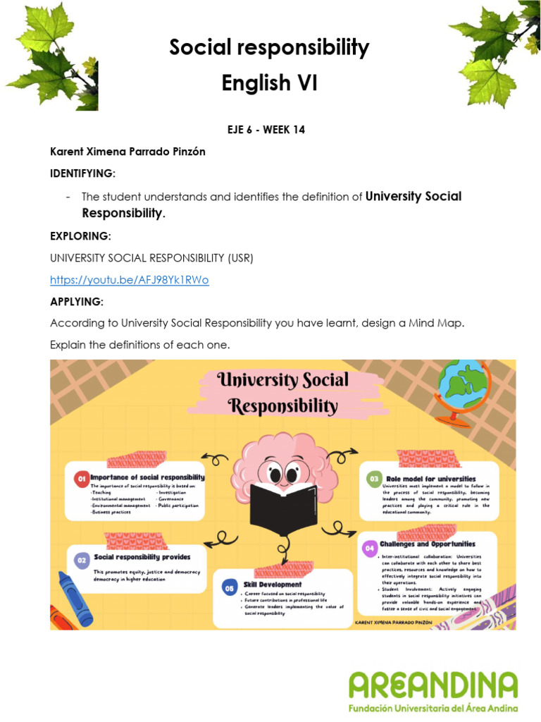 University Social Responsibility Overview | PDF | Social Science