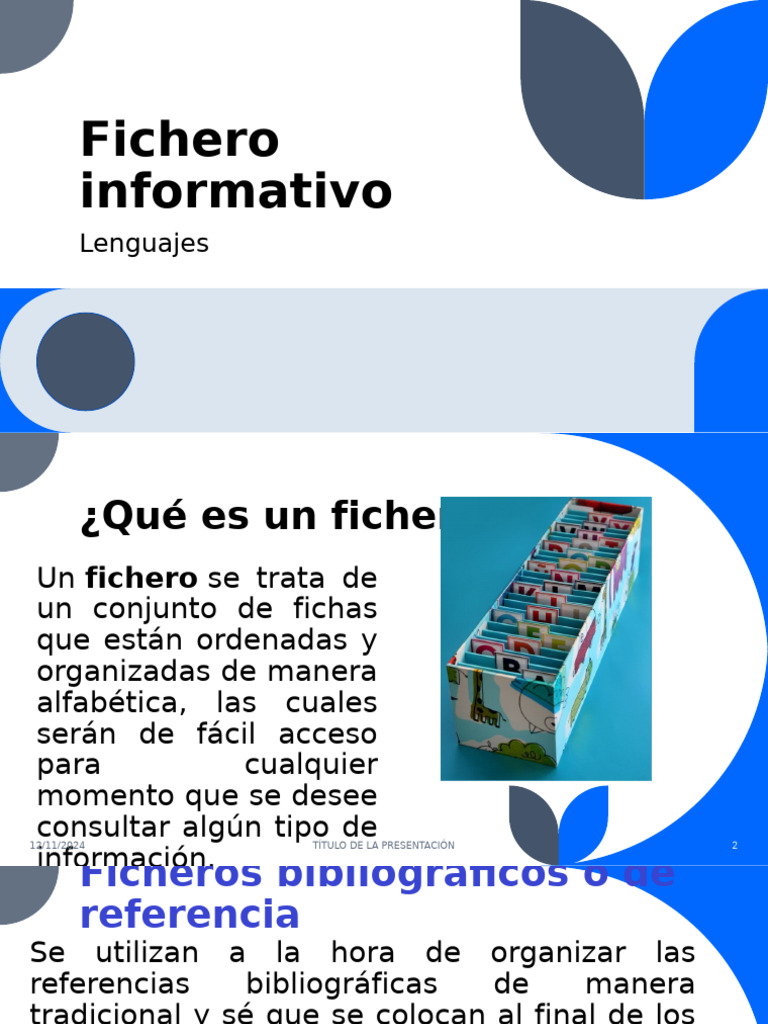 Fichero Informativo Cultural: Guía Práctica | PDF | Ciencias sociales ...