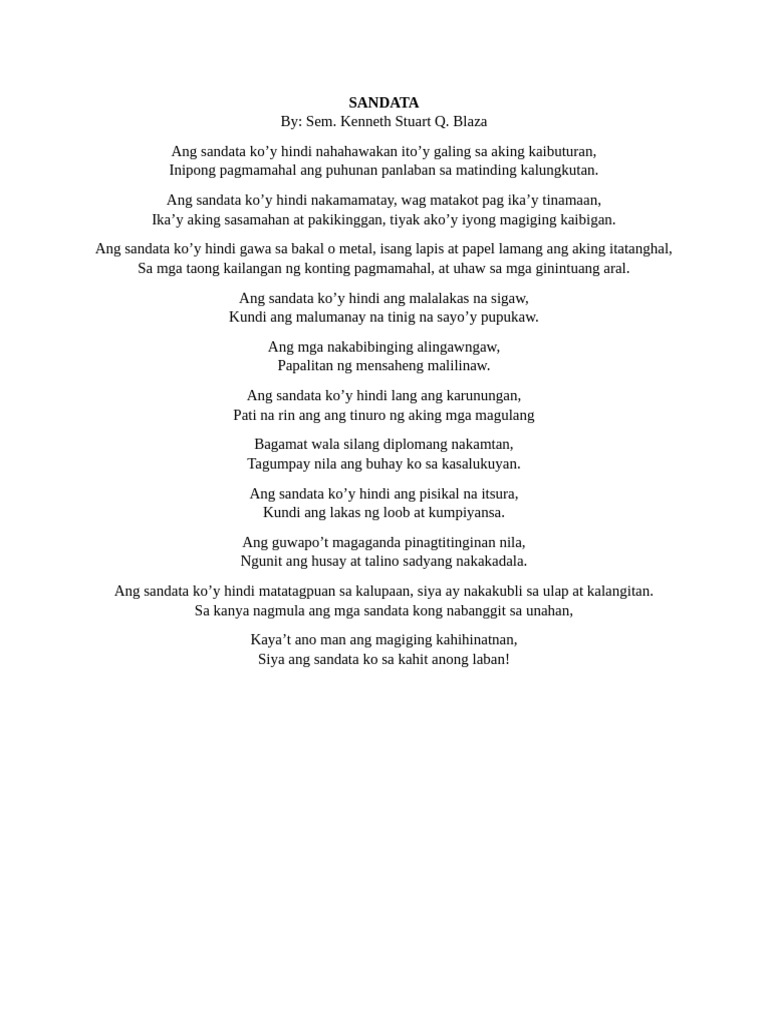 SANDATA | PDF