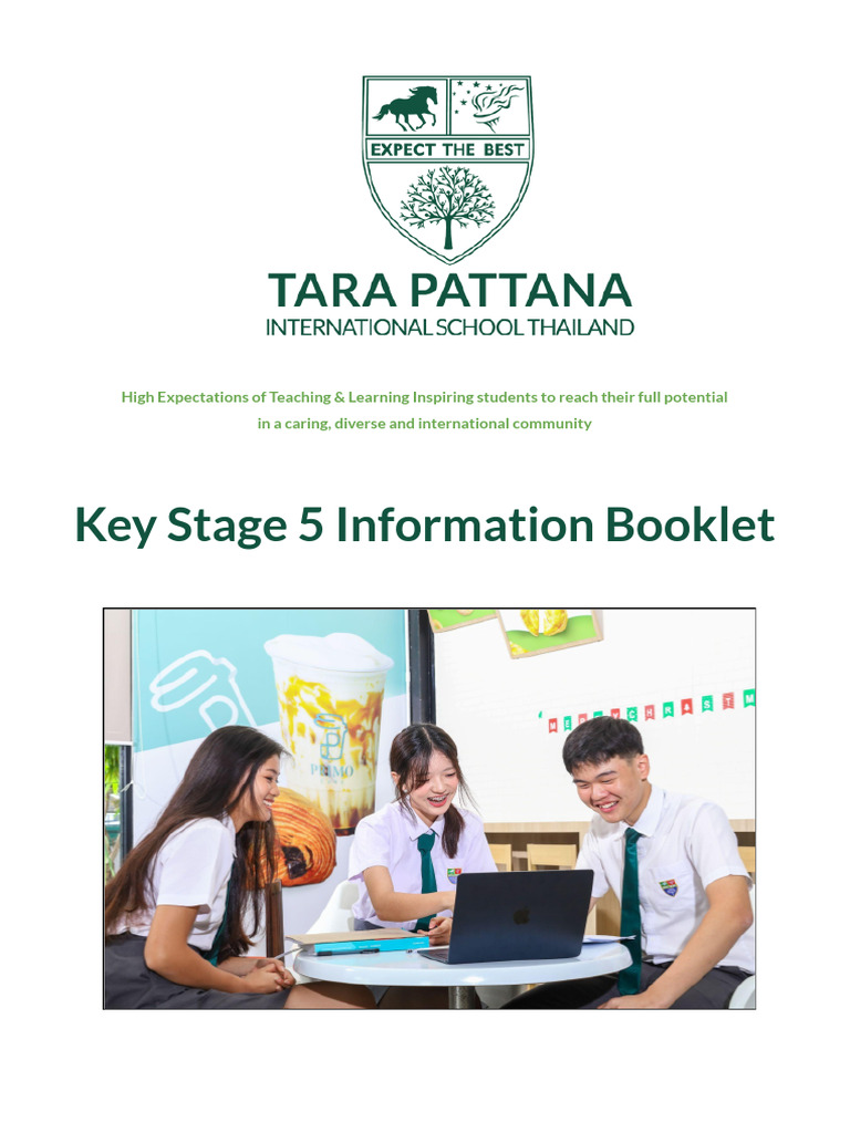 Key Stage 5 Information Booklet 2024 2026 2 | PDF | Curriculum | Learning