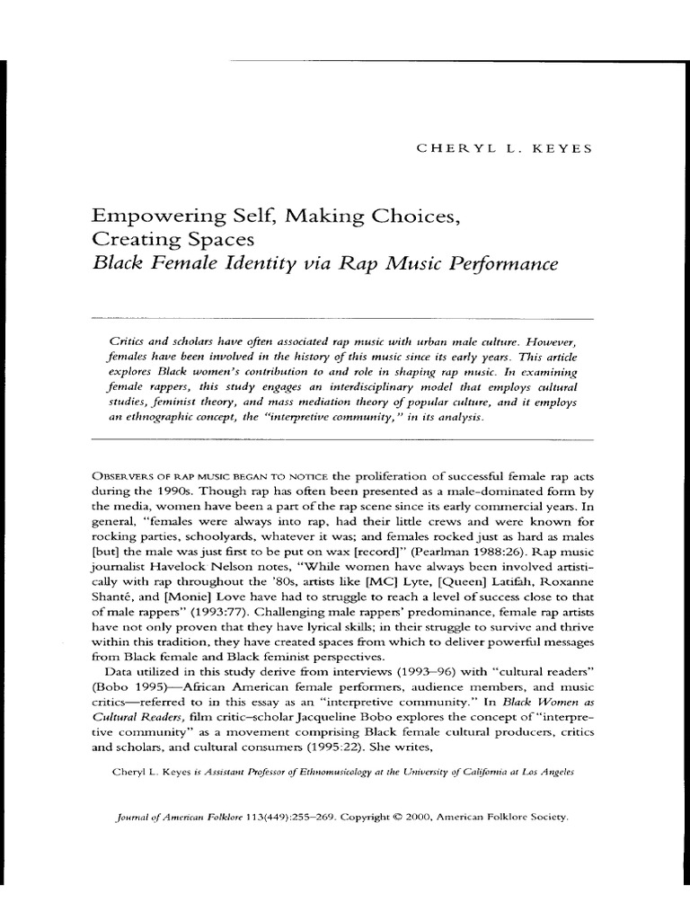 Empowering Self, Making Choice | PDF