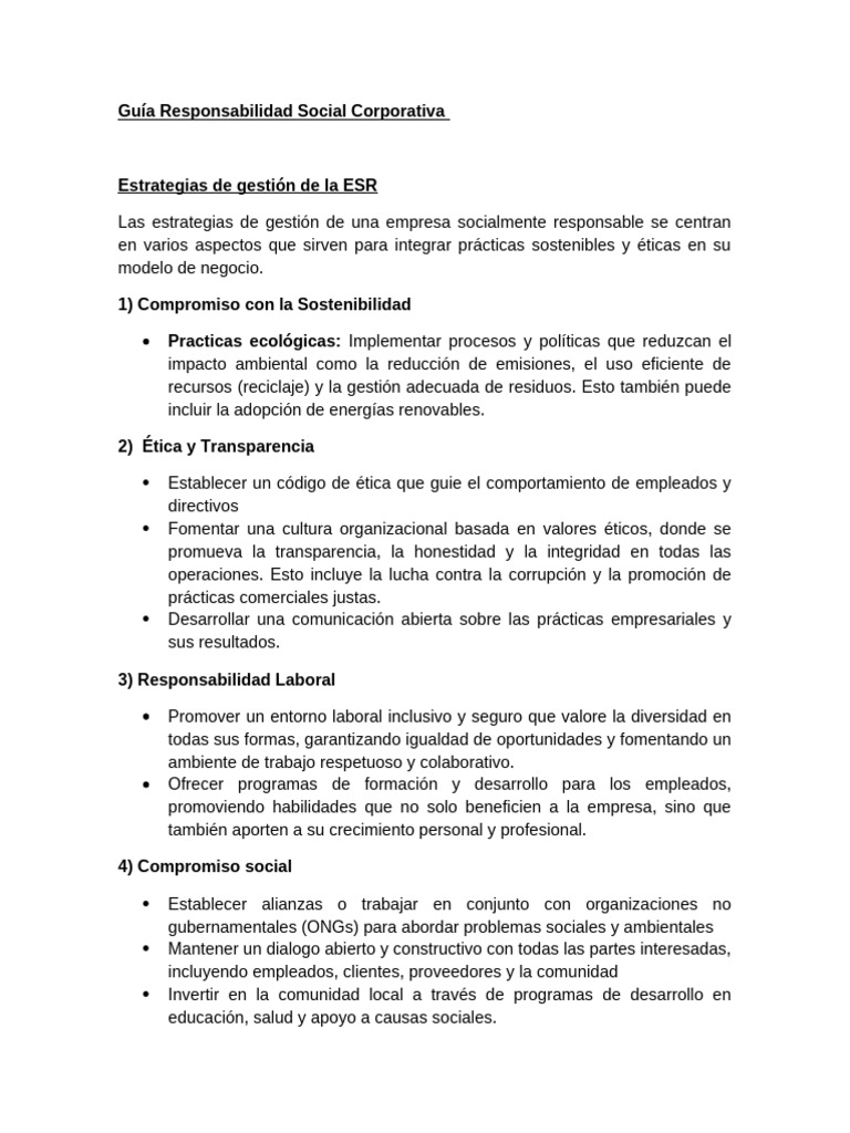 Guía RSC | PDF | Business | Organización no gubernamental
