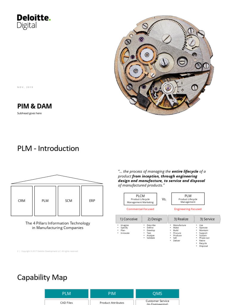 PIM vs PLM: Key Differences Explained | PDF | Product Lifecycle | Business