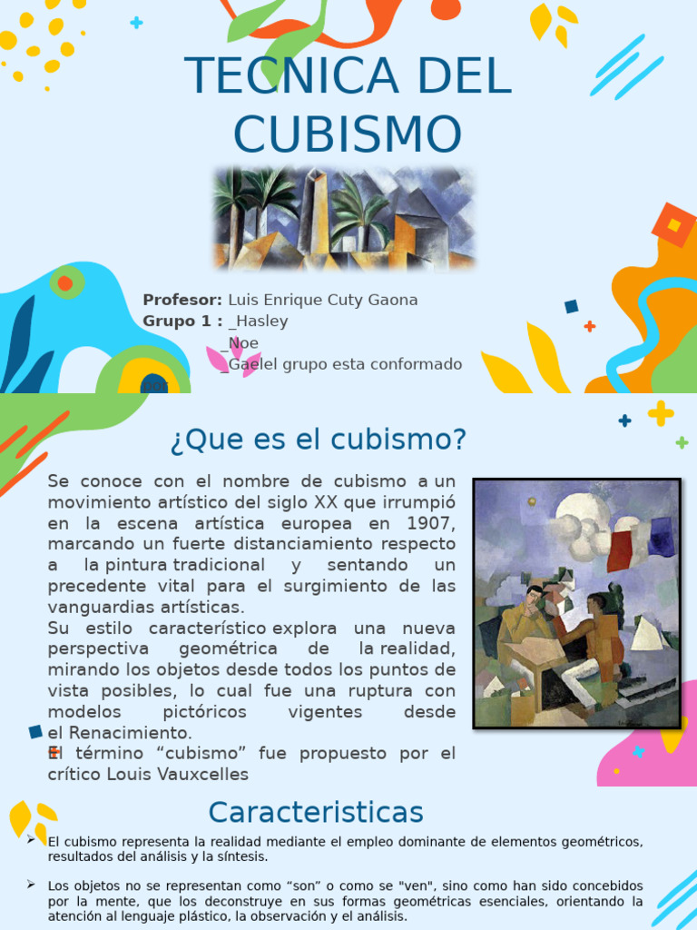 Cubismo: Arte y Escultura Geométrica | PDF | Cubismo | Pablo Picasso