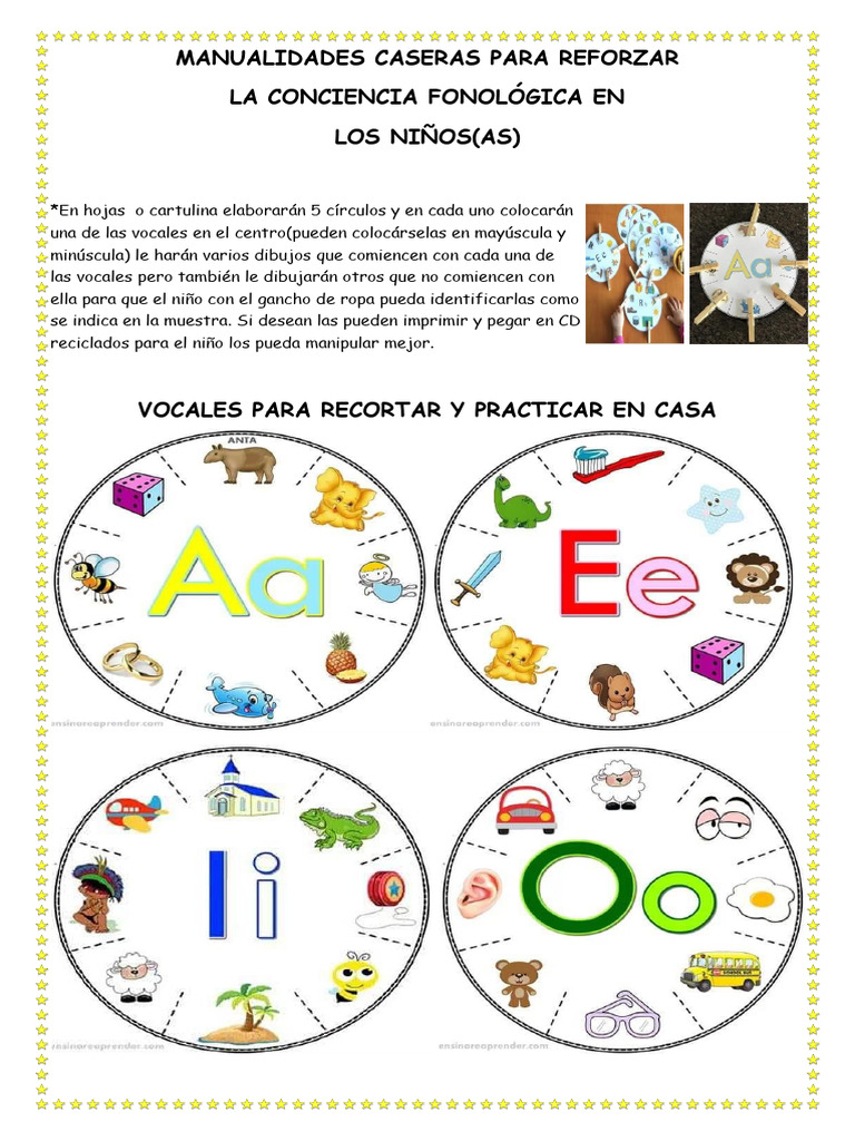 Círculos Vocales | PDF | Artes del Lenguaje y Comunicación