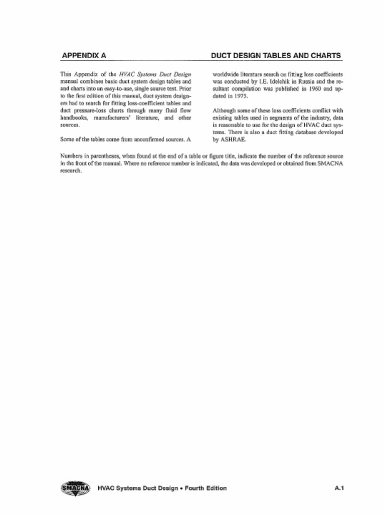 Appendix A - Duct Design 4th-2006 | PDF