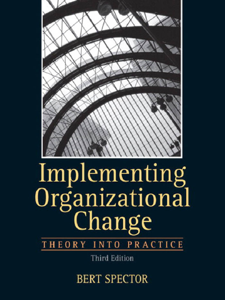 Implementing Organizational Change 3rd Edition | PDF | Myspace | Nokia