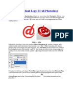 Belajar Membuat Logo 3D Di Photoshop