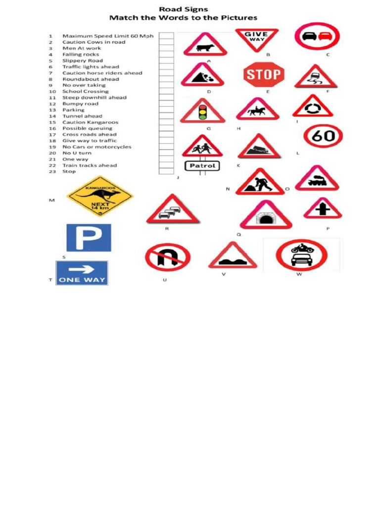 Roadsign | PDF