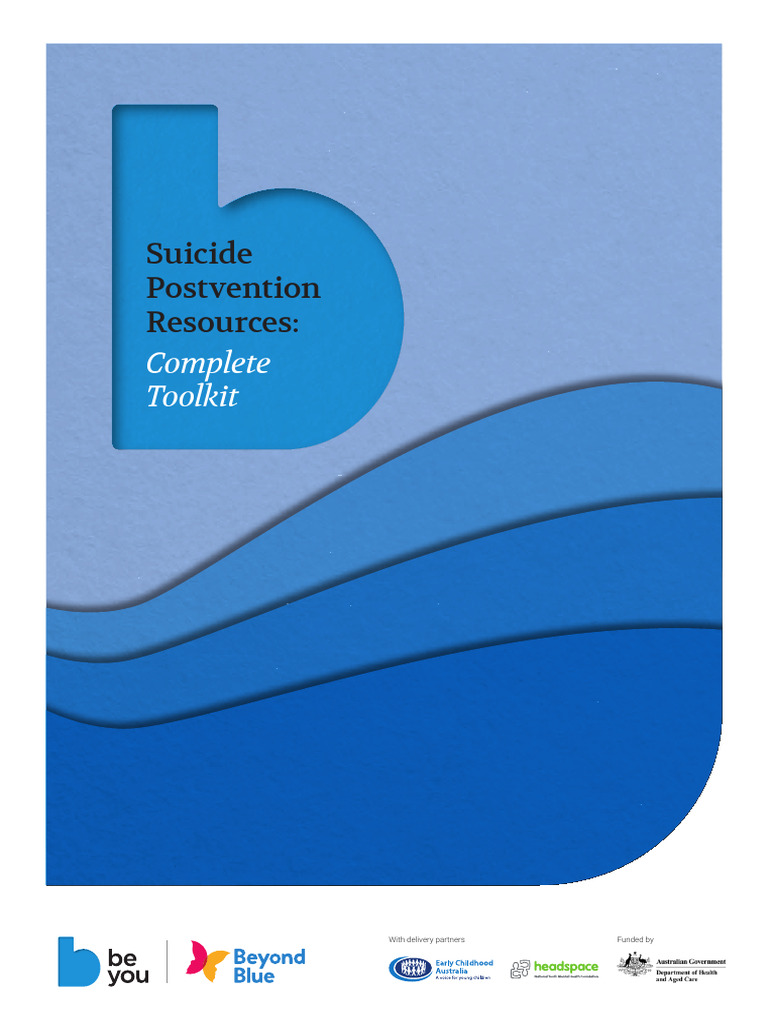 Be You Suicide Postvention Toolkit | PDF | Grief | Suicide