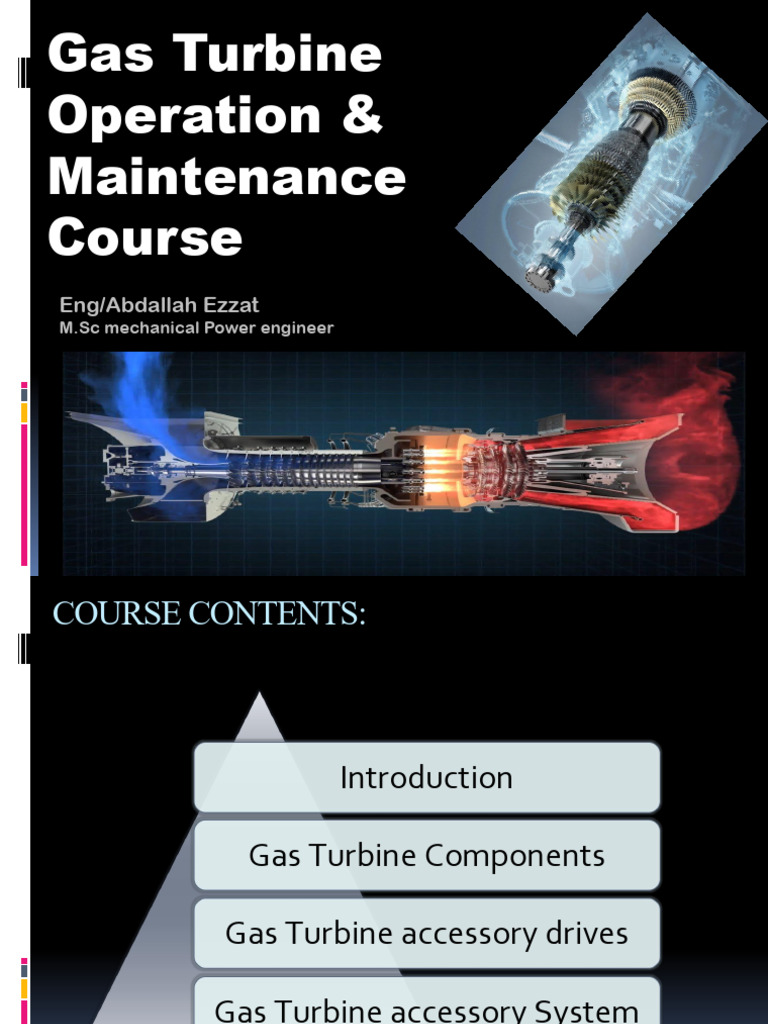 Gas Turbine Operation and Maintenance Guide | PDF | Bearing (Mechanical ...