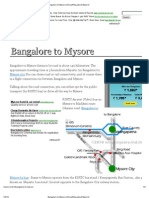 Bangalore To Mysore - Everything About Mysore!
