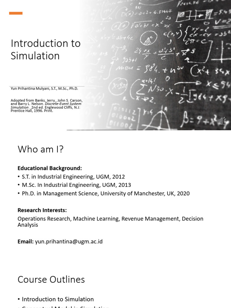 Introduction to Simulation Concepts | PDF | Simulation | System