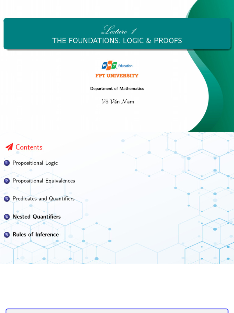 6633ff3d89d9551a086ba699 C1 | PDF | If And Only If | Logic